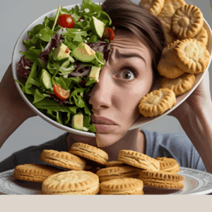 Healthy Eating Without Losing Your Mind                                                     (or Your Favourite Biscuits)